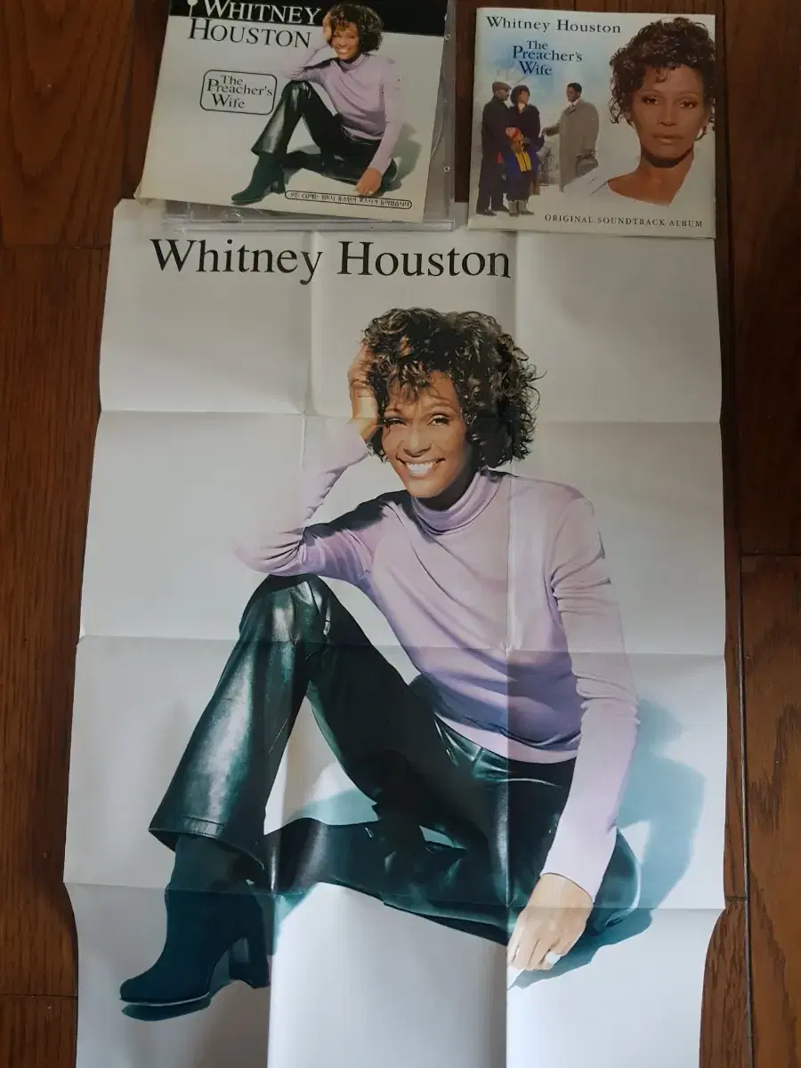 휘트니 휴스턴 Whitney Houston 포스터포함 씨디 cd